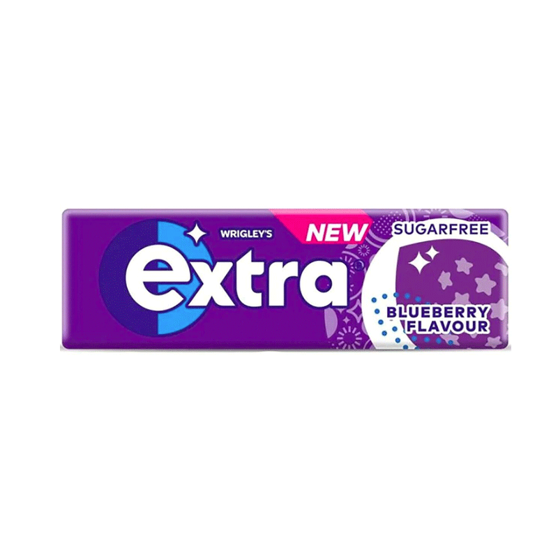 WRIGLEY`S EXTRA S/F BLUEBERRY 10`S